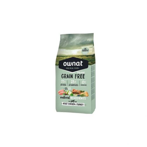 Ownat Prime Grain Free Poulet & Dinde